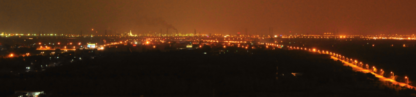 楼顶夜景